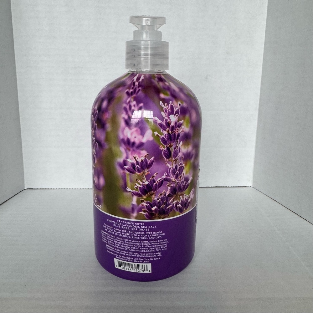 New Homeworx by Slatkin + Co. Sea Salt Lavender Gel Hand Soap 22 oz Paraben Free - Picture 4 of 7